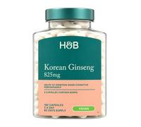 Holland & Barrett Korean Ginseng 825mg (180 Capsules)