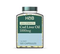Holland & Barrett Pure Cod Liver Oil 1000mg 120 Capsules