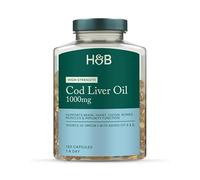 Holland & Barrett Pure Cod Liver Oil 1000mg 120 Capsules