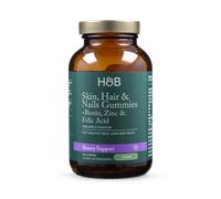 Holland & Barrett Skin Hair And Nails Vegan Pineapple Flavour 60 Gummies