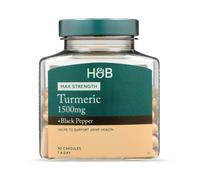 Holland & Barrett Turmeric 1500mg + Black Pepper 90 Capsules