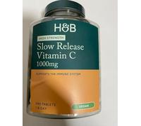 Holland & Barrett Vitamin C 1000mg - High Strength Slow Release Vegan Ascorbic Acid - 240 Tablets (8 Months Supply)