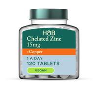 Holland & Barrett Zinc & Copper 15mg 120 Tablets