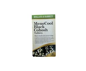 Holland & BarrettMenoCool Black Cohosh 60 Tablets