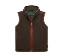 Holland Cooper Childs Little Country Fleece Gilet - Khaki - Size: Age 6