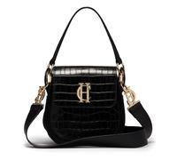 Holland Cooper Ladies Chelsea Croc Saddle Bag - Black - Size: One Size