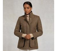 Holland Cooper Ladies Country Classic Jacket - Brown Print - Size: UK12