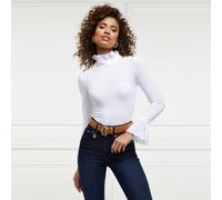 Holland Cooper Ladies Lilibet Jersey Tee - White - Size: UK 6-8 (XS)