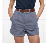 Holland Cooper UK8 Ladies Amoria Shorts - Blue Stripe