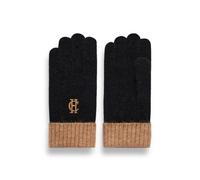 Holland Cooper Women's Chelsea Knitted Gloves - Black - Size: One Size