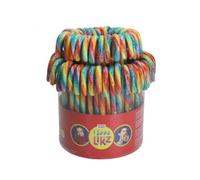 Holland Foodz Sweetz Candy Canes Rainbow 72 Pieces