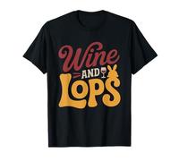 Holland Lop Rabbit Mom Wine Lover Evening Floppy Ear T-Shirt