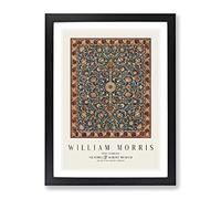 Holland Park By William Morris Exhibition Museum Painting Framed Print | A3 Black Framed Wall Art | Ready to Hang | Modern Historical Picture | Living Room Bedroom Lounge Office