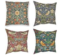 Holland Park William Morris Carpet Pillow Case Home Decorative Cushions Throw Pillow for Home Polyester Double-sided Printing 45x45cm