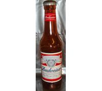 'BUDVEISER' FUN ADULTS MONEY BOTTLE/SAVINGS MONEY BOTTLE/NOVELTY MONEY BOX-60 cm height