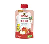 Holle Gourde Red Bee Pomme Fraise Bio +8m 100g