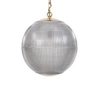 Hollen Globe Brass Glass Large Pendant Light - Se Home