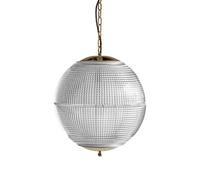 Hollen Globe Polished Brass Glass Large Pendant Light - Se Home