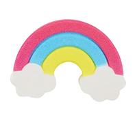 Holler and Glow Be The Rainbow, Fresh Scented, Rainbow Shaped, Non Toxic for Kids, Create Fun Bath Colours, Perfect for Bubble Spa Bath, Holiday Gifts for Girls, Bath Fizzer, Bath Bomb 120 G