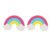 Holler and Glow Be The Rainbow, Rainbow Shaped Bath Fizzer (Pack of 2)
