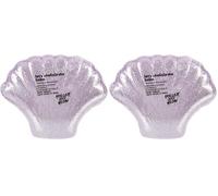 Holler and Glow Beauty Let's Shellabrate Babe Shell Shaped Bath Bomb, Vitamin E & Rosehip Extract, Lavender & Banana Scented, 100% Vegan & Cruelty Free, Ocean Vibes for Relaxation, 150 G (Pack of 2)