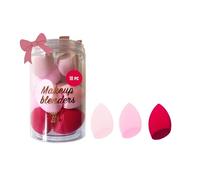 Holler and Glow Makeup Blenders 10-Piece Gift Set, Includes Pink Makeup Sponges
