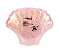 Holler and Glow Shell Yeah! Shell Shaped Bath Bomb, Vitamin E & Lavender Extract, Magnolia, Ylang, Bergamot & Sandalwood Scented, 100% Vegan & Cruelty Free, Ocean Vibes for Relaxation, 150g