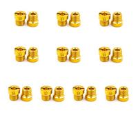 Holley 1/4-32 Main Jets kit,20 Jets,2 each of size 50 51 52 53 54 55 56 57 58 59,Thread size: 1/4"-32 Fits Holley 2010,2300,4010,4011,4150,4160,4500