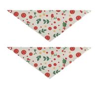 Hollies and Berries Dog Neckwear Good Breathability 2 Pcs for a Gift Pets Want to Ddress Up 30 × 12 2in