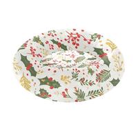 Hollies and Berries Pet Dog Beds Relieve Stress fluffier Pillow Bed for Medium Size Pets Sleeping