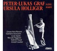 HOLLIGER URSULA (arpa) - Musica per flauto e arpa Andante con variazioni per flauto e arpa Larghetto e allegro per flauto e arpa Variazioni di bravura per flauto e arpa Fantasia per flauto e arpa op 79 (1898)