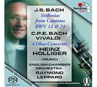 Holligerheinz; Leppardr.; - J.S. Bach; C.P.E. Bach; Vivald