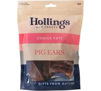 Hollings Dog Treats Choice Cuts Pig Ears 2 Pack