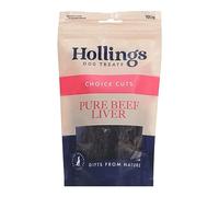 Hollings Liver Dog Treats, Tasty Air Dried Treats for Adult Dogs, Made with 100% Natural Ingredients (100g)