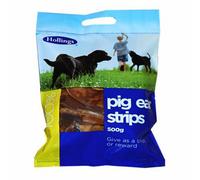 Hollings Pig Ear Strip Carrier Bag 500G (Pack Of 6)
