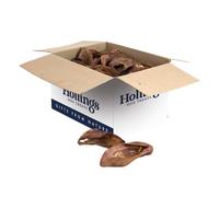 Hollings Pig Ears Dog Treats, 100% Natural Air Dried Long Lasting Chews for Adult Dogs, Grain Free & High in Protein (50 Loose)