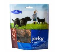 Hollings Puffed Jerky Display 100G (Pack Of 8)