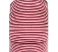 Hollis 2mm Round Quality Real Cows Leather Pink Leather Cord Jewellery Making Cord Thread Wire String Thong (5 metre)