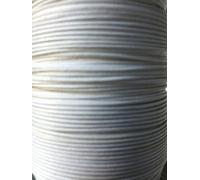 Hollis 2mm Round Quality Real Cows Leather White Leather Cord Jewellery Making Cord Thread Wire String Thong (5 metres)