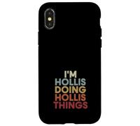Hollis Name Hollis Personalized Name First Given Case for iPhone X/XS