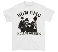 Hollis Queen Pose Cotton T-Shirt Run DMC White M