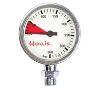 Hollis Spg 0 Brass 400 Bar Pressure Gauge