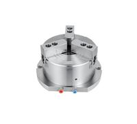 Hollow 6 inch Pneumatic Chuck Vertical 3 Jaws Through Hole 38mm