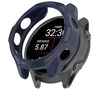 Hollow Armor Case Compatible for Garmin Forerunner 970 Cases, Shockproof Protective Cover with Lightweight Design (Midnight Blue)