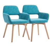 Hollow Backrest Design Dining Chairs Set of 2Velvet Upholstered Kitchen & Makeup Chairs with Solid Wood Legs Stylish Accent Leisure Seating for Home and Dining Room.