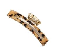 Hollow Colorful Hair Claw Clips Non Slip Acetate Barrette Strong Hold Hairpins