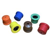 Hollow Cone Spraying Nozzles for Knapsack Sprayer - Hand Lance - Spraying Booms, 6 Nozzles, Green