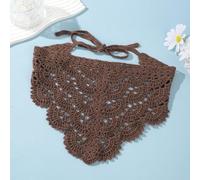 Hollow Crochet Bandanas Headbands Hairbands Tie Knitted Headscarf Vintage Hair Bandanas for Women Girls Head Kerchief Styling Decor