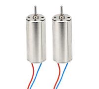 Hollow Cup Drone Motor, 2Pcs 8.5x20mm Coreless Motor for RC Drone, Quadcopter, DIY Drone Kit, 3-5V 0.15A 35000-50000 RPM Brushless Micro Motor