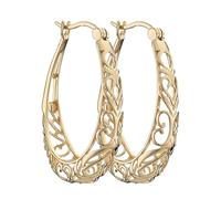 Hollow Dangle Earrings - Clip On Hoop Earrings | Dangle Earrings For Women | Boho Earrings For Women | Dangle Earrings | Elegant Earrings For Stage Shows | Pend, Consulte la descripción, Hardware, See
